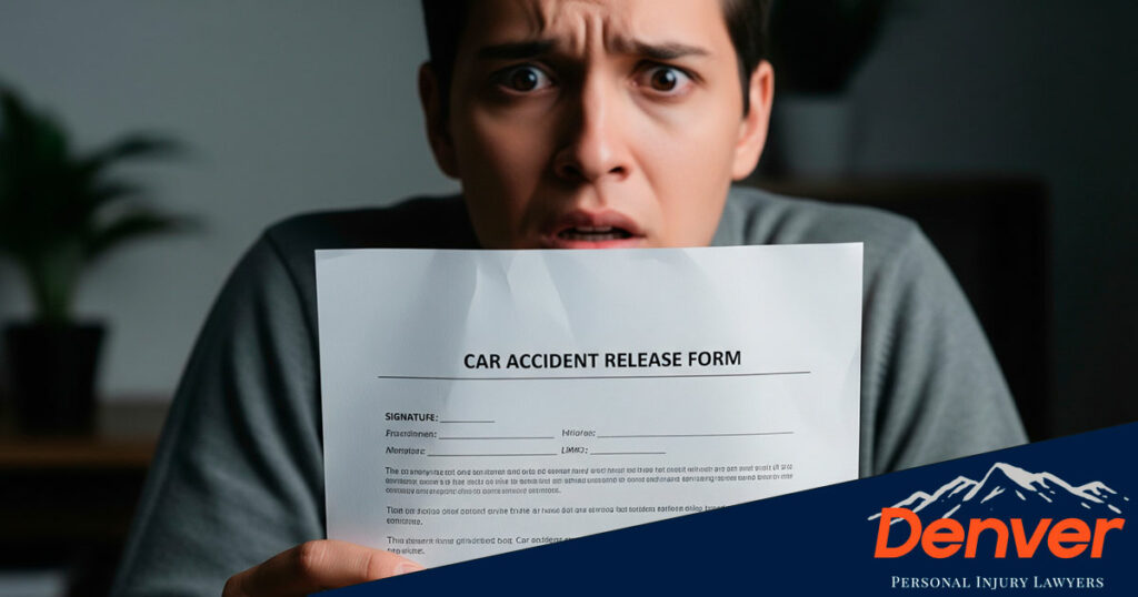 Car Accident Release Form: Know Before You Sign