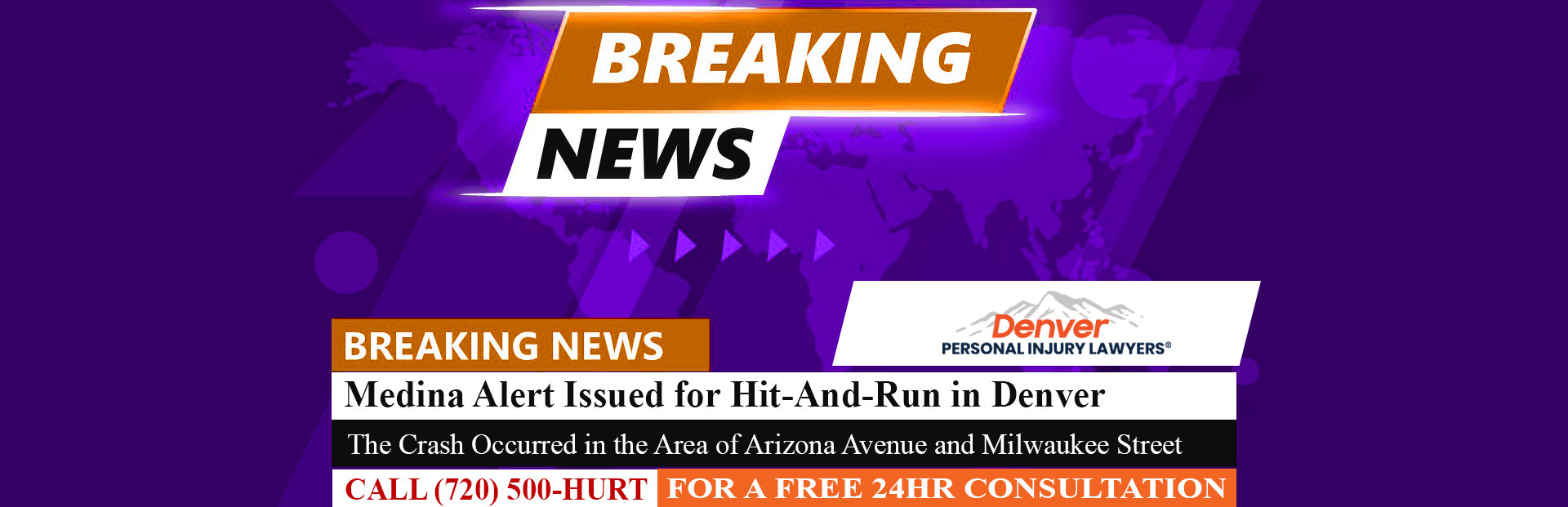 [08-07-26] Medina Alert Issued for Hit-And-Run With Serious Injuries in Denver